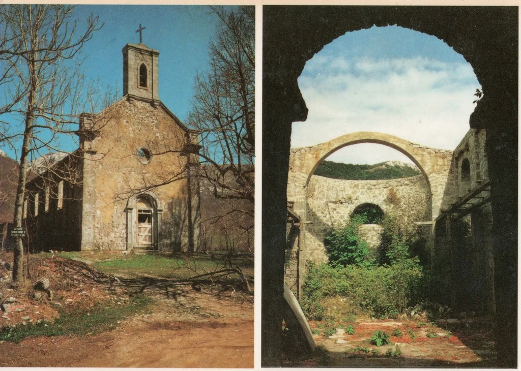 Church ruins in Baške Oštarije